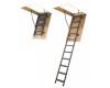 Podkrovné schody FAKRO LMS Smart s kovovým rebríkom